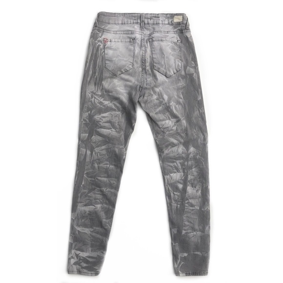 BDG Ankle Cigarette Grey Tie Dye Skinny Jeans - Picture 4 of 7